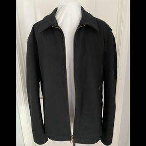 MENS FACONNABLE BLACK JACKET